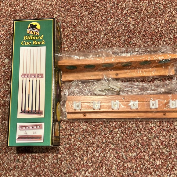 Minnesota Fats Billiard Pool Cue Rack NEW - Picture 2 of 5